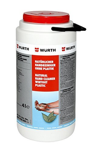 משחה לניקוי ידיים 4 קילו Wurth + משאבת מינון רב פעמית לתכשיר ניקוי ידיים 4kg