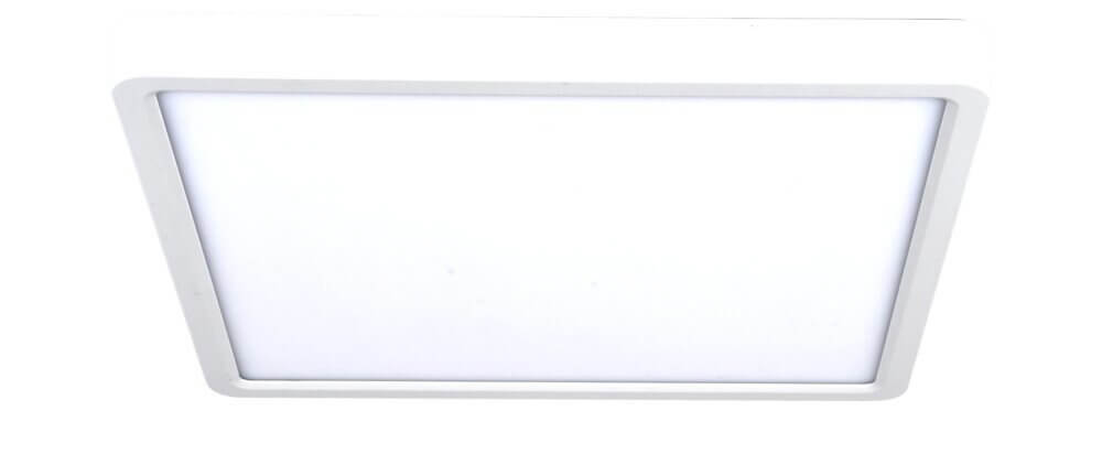 צמוד תקרה לבן TIME 24W 300X300MM IP40 3CCT