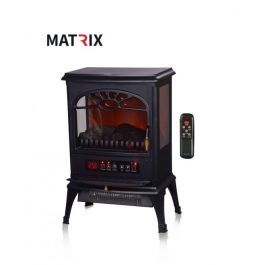 קמין חשמלי BLAZE 1800W כולל שלט