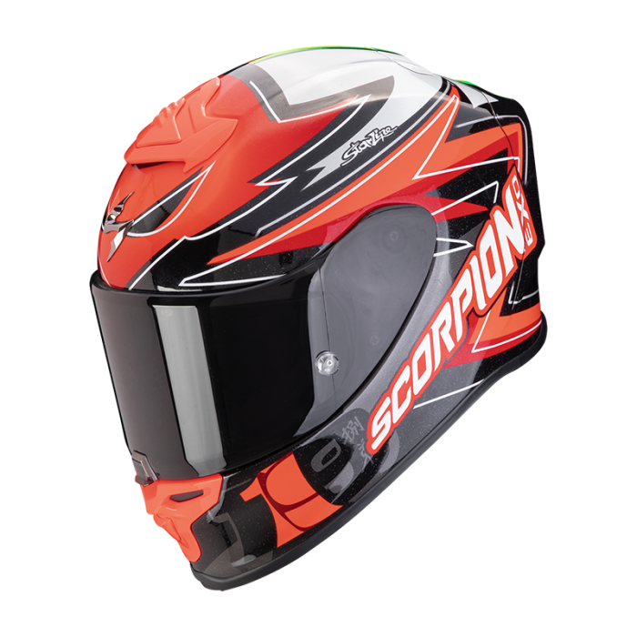 קסדת סקורפיון אדום - SCORPION EVO AIR R-1 ALVARO BAUTISTA