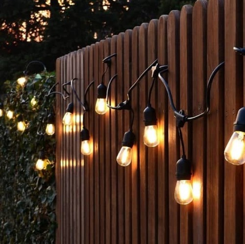 גרילנדה סולארית מקצועית 10 נורות באורך 6 מטר LED עיצוב רטרו 3 וואט