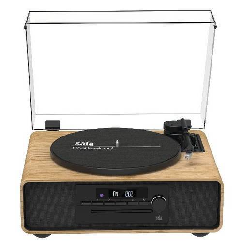 פטיפון Safa MIC300-TT משולב מערכת שמע