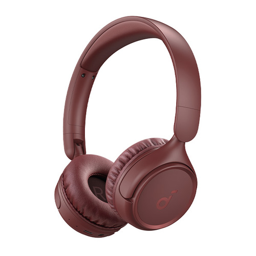אוזניות קשת אלחוטיות Anker Soundcore H30i On-Ear - צבע אדום
