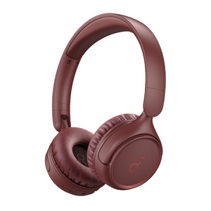 אוזניות קשת אלחוטיות Anker Soundcore H30i On-Ear - צבע אדום
