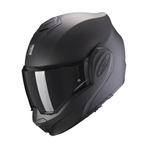 קסדת סקורפיון נפתחת שחור מט - SCORPION EXO-TECH EVO ECE06
