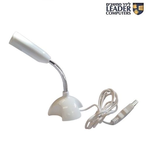 מיקרופון שולחני קטן למחשב מתחבר ב-USB