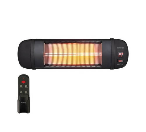 תנור חימום קיר + שלט 2500W דגם New Sun