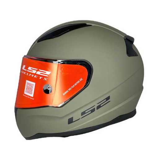 קסדת אל אס 2 רפיד ירוק / חום מט LS2 FF353 RAPID