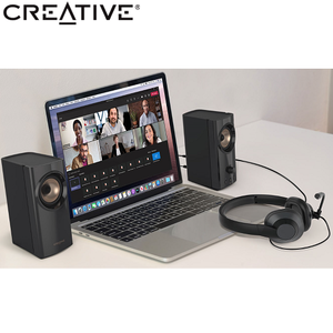 זוג רמקולים סטריאו שולחניים Creative T60 2.0 Desktop Hi-Fi with Bluetooth