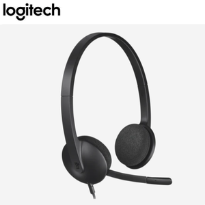 אוזניות קשת Logitech USB Headset H340, עם מיקרופון