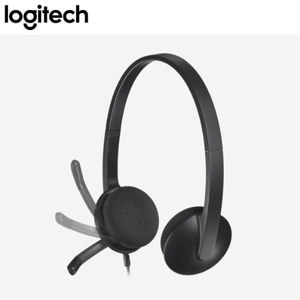 אוזניות קשת Logitech USB Headset H340, עם מיקרופון