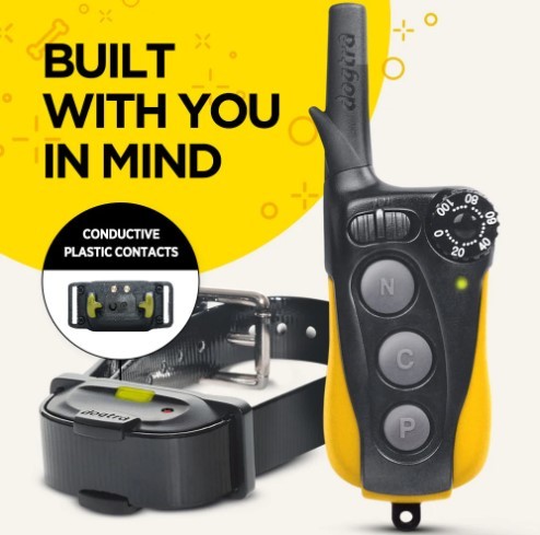 דוגטרה קולר אילוף IQ Mini לכלבים קטנים ובינוניים 