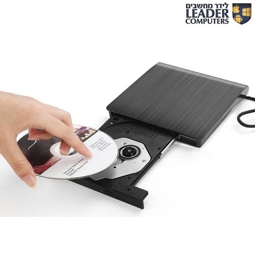 כונן צורב די.וי.די./ סי.די חיצוני עם חיבורים  External DVD-RW /CD Drive | Type-c / USB3.0