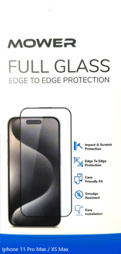 מגן זכוכית Iphone 11 Pro Max / XS MAX Mower Full Glass