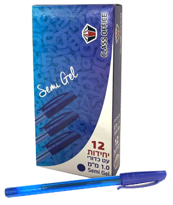12 עטים כדוריים Semi Gel