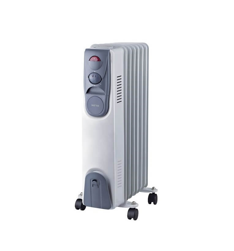 רדיאטור חימום לבית 7 צלעות 1500W