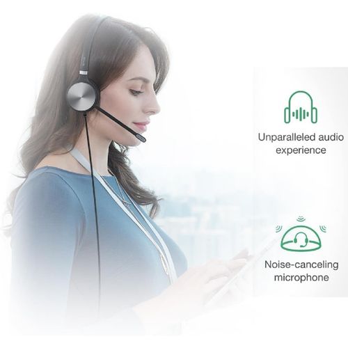 מערכת ראש (אוזניות) Yealink YHS36 B 