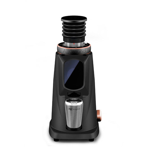 Fiorenzato Grinder AllGround ProBrew Single Dose Home Coffee Grinder - Black w/ Rose Gold 