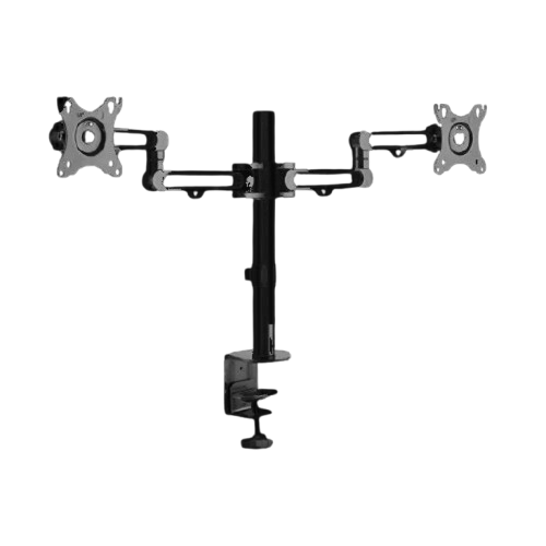 זרוע שולחנית מפרקית לשני מסכים LUMI LDT55-C024