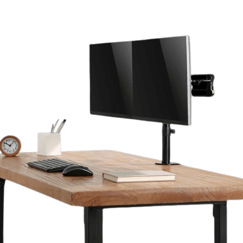 זרוע שולחנית מפרקית לשני מסכים LUMI LDT55-C024