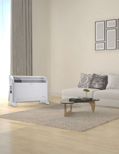 קונוורטור רצפתי לבן 2,000W טורבו