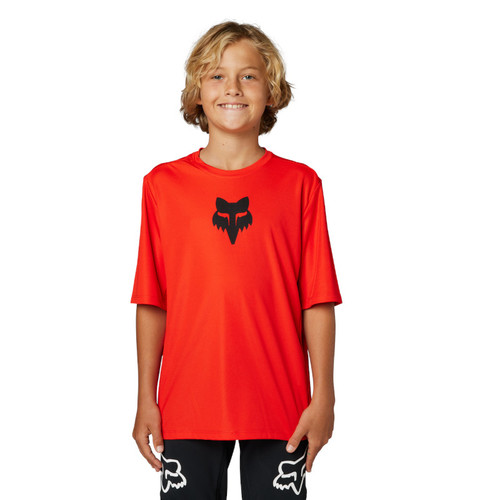 חולצת רכיבה קצרה לילדים פוקס אדום  -FOX YTH RANGER SS JERSEY V25