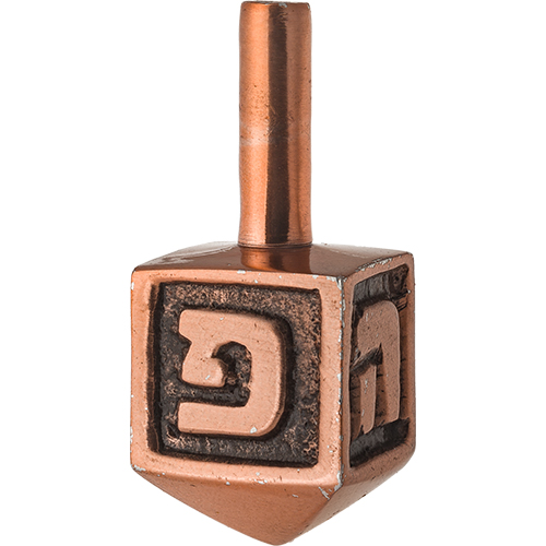 סביבון מתכת גימור ניקל