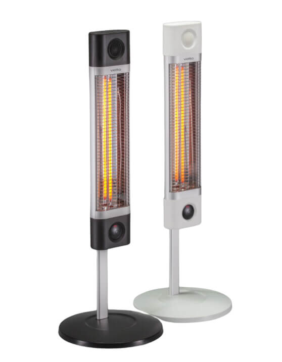 תנור חימום אינפרא רצפתי 1700W כולל שלט דגם CH1800RC