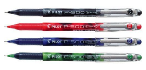  עט רולר פיילוט PILOT P500 עם גריפ