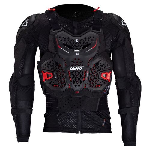 מגן גוף (חליפת לחץ) ליט 5.5 איבו שחור - LEATT 5.5 BODY PROTECTOR EVO