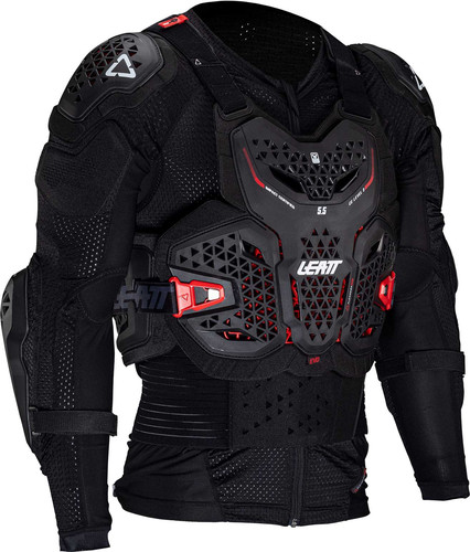 מגן גוף (חליפת לחץ) ליט 5.5 איבו שחור - LEATT 5.5 BODY PROTECTOR EVO