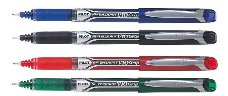  עט רולר בול פיילוט גריפ PILOT V10