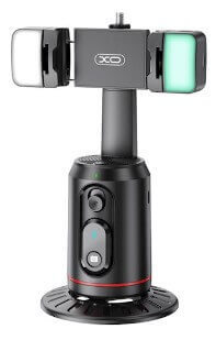 מעמד-חצובה מסתובב לטלפון הנייד עם שלט רחוק XO