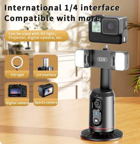 מעמד-חצובה מסתובב מהיר למצלמה , נייד עם שלט רחוק,  מעמד למצלמה