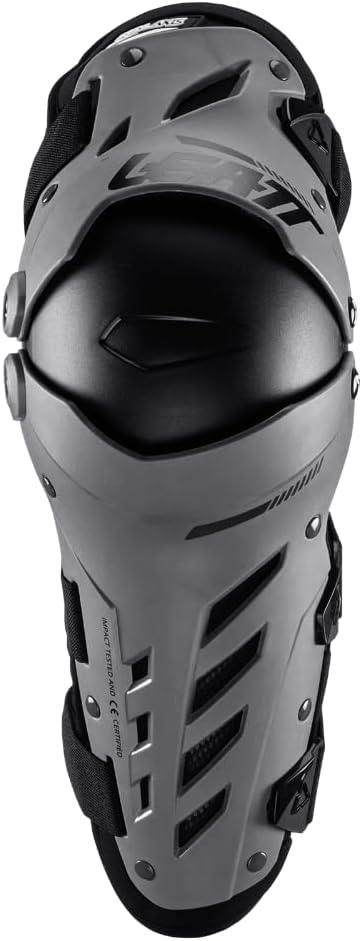 מגני ברכיים ליט אפור - LEATT DUAL AXIS V25