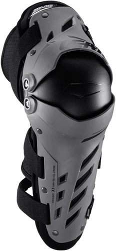 מגני ברכיים ליט אפור - LEATT DUAL AXIS V25