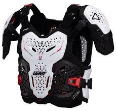 מגן חזה ליט 5.5 פרו איבו לבן - LEATT CHEST PROTECTOR 5.5 PRO EVO 