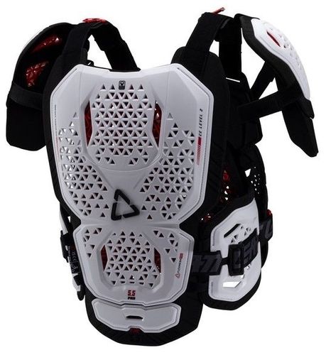 מגן חזה ליט 5.5 פרו איבו לבן - LEATT CHEST PROTECTOR 5.5 PRO EVO 