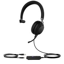 מערכת ראש (אוזניות) Yealink UH38 Mono UC -W/O BAT