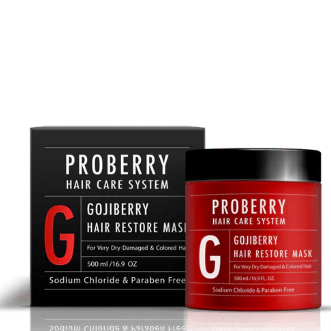 מסכת שיקום לשיער PROBERRY לשיער יבש, צבוע ופגום במיוחד 500 מ"ל 