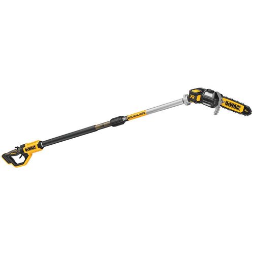 סט מסור שרשרת טלסקופי נטען 20V + סוללה 5AH + מטען DEWALT