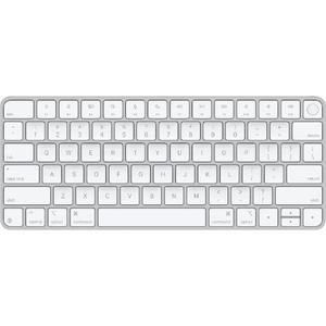 מקלדת Apple Magic Keyboard (USB-C) with Touch ID for Mac models with Apple silicon - White (2024)
