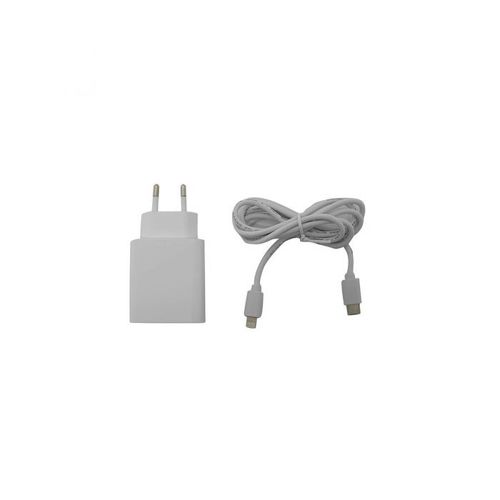 מטען קיר TYPE-C PD 30W+ כבל TYPE-C