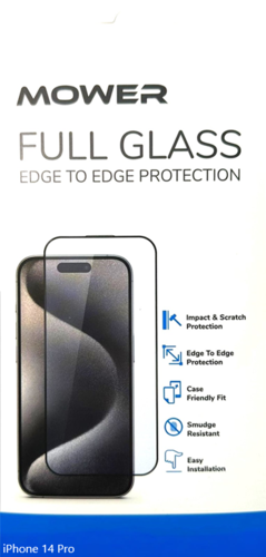 מגן זכוכית Mower Full Glass ל - Iphone 14 Pro