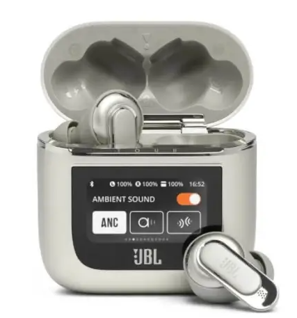 אוזניות JBL TOUR PRO 2 TWS בצבע אפור