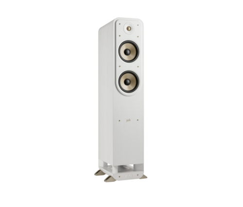 זוג רמקולים רצפתיים מבית Polk audio דגם SIGNATURE S55e צבע לבן בלבד !!!