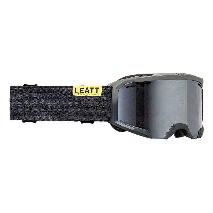משקפי אבק ליט כחול / זהב - LEATT GOGGLE VELOCITY 4.0 MTB X-FLOW V25