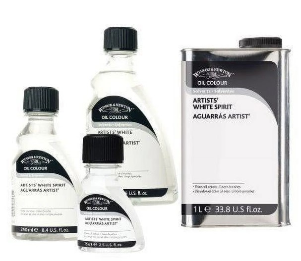 וויט ספיריט לצבעי שמן ARTISTS WHITE SPIRIT (מגוון גדלים)
