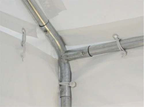 אוהל לאירועים 3X3 פרמיום PVC חזק במיוחד TENT-PRO