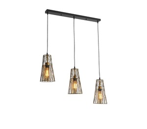 3 תלוי עתיק על בסיס E27 3X60W